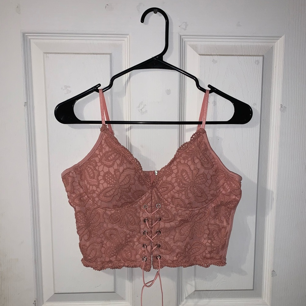 Lace up Tank Top